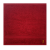 BYFT Daffodil Monogrammed Face Towel Burgundy 30 x 30 Cm
