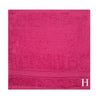BYFT Daffodil Monogrammed Face Towel Fuchsia Pink 30 x 30 Cm