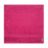 BYFT Daffodil Monogrammed Face Towel Fuchsia Pink 30 x 30 Cm