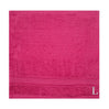 BYFT Daffodil Monogrammed Face Towel Fuchsia Pink 30 x 30 Cm