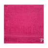 BYFT Daffodil Monogrammed Face Towel Fuchsia Pink 30 x 30 Cm