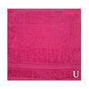 BYFT Daffodil Monogrammed Face Towel Fuchsia Pink 30 x 30 Cm