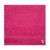 BYFT Daffodil Monogrammed Face Towel Fuchsia Pink 30 x 30 Cm