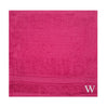 BYFT Daffodil Monogrammed Face Towel Fuchsia Pink 30 x 30 Cm