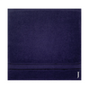 BYFT Daffodil Monogrammed Face Towel Navy Blue 30 x 30 Cm