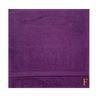 BYFT Daffodil Face Towel Purple Monogrammed Pure Cotton Personalised Initial / Letter / Alphabet Perfect For Gifting Set of 06