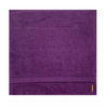 BYFT Daffodil Face Towel Purple Monogrammed Pure Cotton Personalised Initial / Letter / Alphabet Perfect For Gifting Set of 06