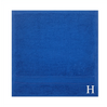 BYFT Daffodil Monogrammed Face Towel Royal Blue 30 x 30 Cm