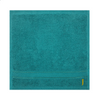BYFT Daffodil Monogrammed Face Towel Turquoise Blue 30 x 30 Cm