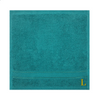 BYFT Daffodil Monogrammed Face Towel Turquoise Blue 30 x 30 Cm