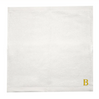 BYFT Embroidered For You Face Towel | Monogrammed Pure Cotton Personalised Initial / Letter / Alphabet Perfect For Gifting Set of 06