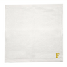 BYFT Embroidered For You Face Towel | Monogrammed Pure Cotton Personalised Initial / Letter / Alphabet Perfect For Gifting Set of 06