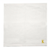 BYFT Embroidered For You Face Towel | Monogrammed Pure Cotton Personalised Initial / Letter / Alphabet Perfect For Gifting Set of 06