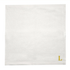 BYFT Embroidered For You Face Towel | Monogrammed Pure Cotton Personalised Initial / Letter / Alphabet Perfect For Gifting Set of 06