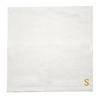 BYFT Embroidered For You Face Towel | Monogrammed Pure Cotton Personalised Initial / Letter / Alphabet Perfect For Gifting Set of 06