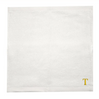 BYFT Embroidered For You Face Towel | Monogrammed Pure Cotton Personalised Initial / Letter / Alphabet Perfect For Gifting Set of 06