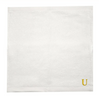 BYFT Embroidered For You Face Towel | Monogrammed Pure Cotton Personalised Initial / Letter / Alphabet Perfect For Gifting Set of 06
