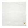 BYFT Embroidered For You Face Towel | Monogrammed Pure Cotton Personalised Initial / Letter / Alphabet Perfect For Gifting Set of 06