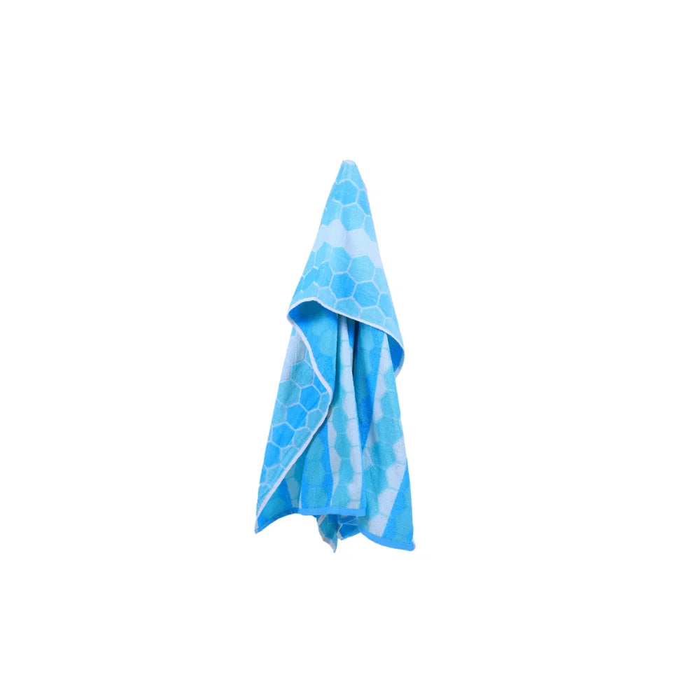 Mimosa Beach Towel Cool Hexagon Cotton Pool Towel