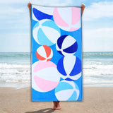 Mimosa Beach Towel Beach Ball Design Cotton Pool Towel