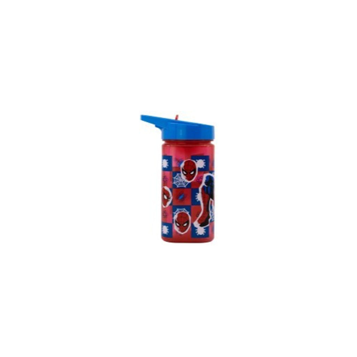 Marvel Square Water Bottle 510 Ml Spiderman Arachnid Grid