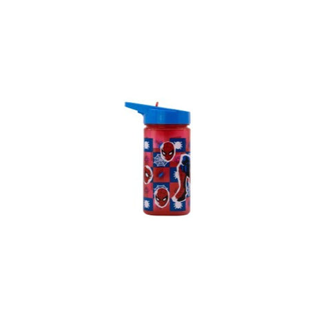 Marvel Square Water Bottle 510 Ml Spiderman Arachnid Grid