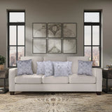 BYFT Orchard Cushion Cover 40 x 40 cm (Mystrey Grey) 16 x 16 inch Luxury Decorative Cushion Cover for Sofa, Bed & Living Room - Set of 02