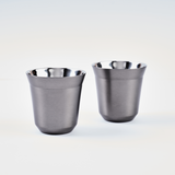 BYFT Espresso Metallic Cups Set