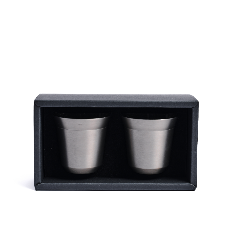BYFT Espresso Metallic Cups Set