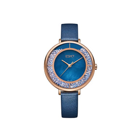 ecstacy-women's-2036-movement-watch-analog-display-and-stainless-steel-strap-e23501-klnmn-blue