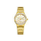 ecstacy-women's-6p29-movement-watch-multi-function-display-and-stainless-steel-strap-e23608-gbgmc-gold
