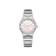 ecstacy-women's-6p29-movement-watch-multi-function-display-and-stainless-steel-strap-e23608-sbsmp-silver