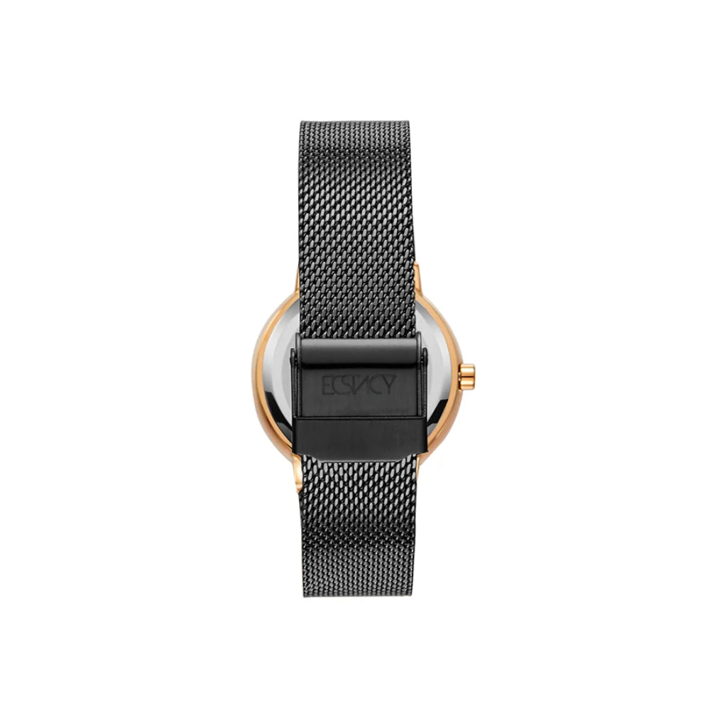 ecstacy-women's-gl36-movement-watch-analog-display-and-stainless-steel-strap-e23504-kmxx-gun-metal