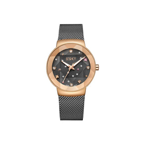 ecstacy-women's-gl36-movement-watch-analog-display-and-stainless-steel-strap-e23504-kmxx-gun-metal