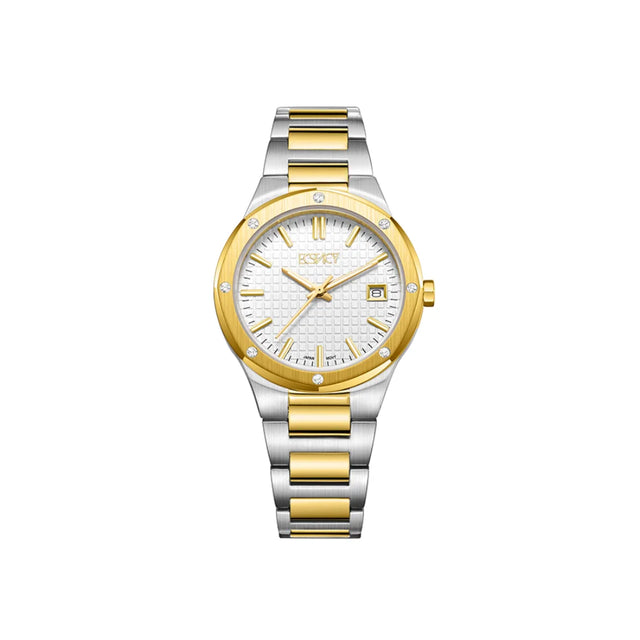 ecstacy-women's-gm10-movement-watch-analog-display-and-stainless-steel-strap-e23509-tbtw-two-tone-gold