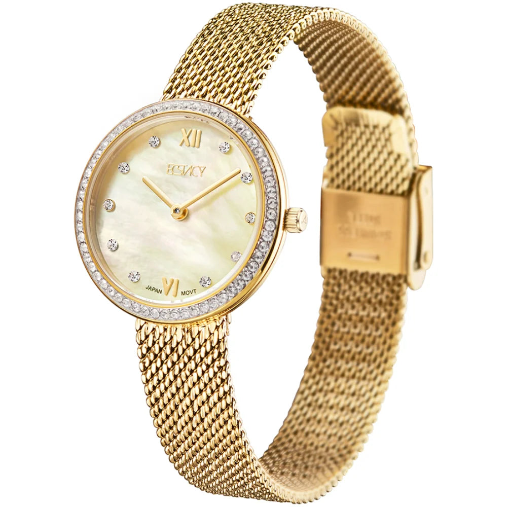 ecstacy-women's-vj20-movement-watch-analog-display-and-stainless-steel-strap-e20506-gmgmc-gold