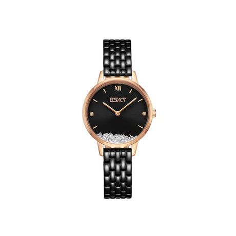 ecstacy-women's-vj20-movement-watch-analog-display-and-stainless-steel-strap-e23505-kbbb-black-metal