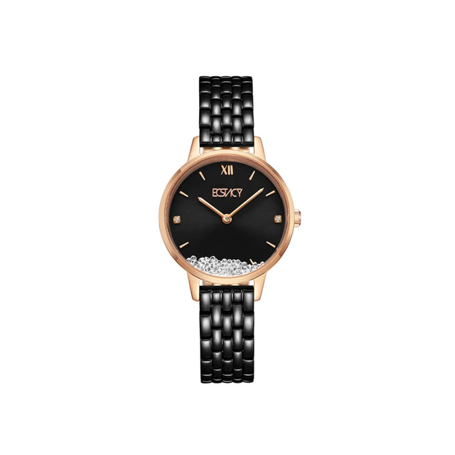 ecstacy-women's-vj20-movement-watch-analog-display-and-stainless-steel-strap-e23505-kbbb-black-metal