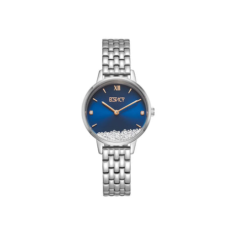 ecstacy-women's-vj20-movement-watch-analog-display-and-stainless-steel-strap-e23505-sbsl-silver