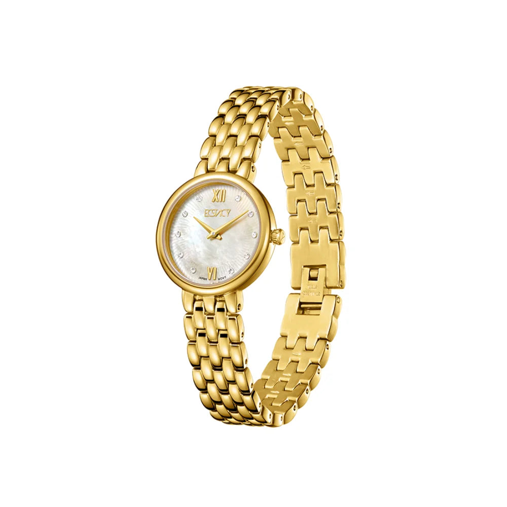 ecstacy-women's-vj20-movement-watch-analog-display-and-stainless-steel-strap-e23510-gbgmc-gold