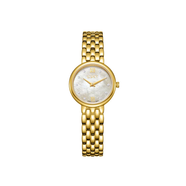 ecstacy-women's-vj20-movement-watch-analog-display-and-stainless-steel-strap-e23510-gbgmc-gold