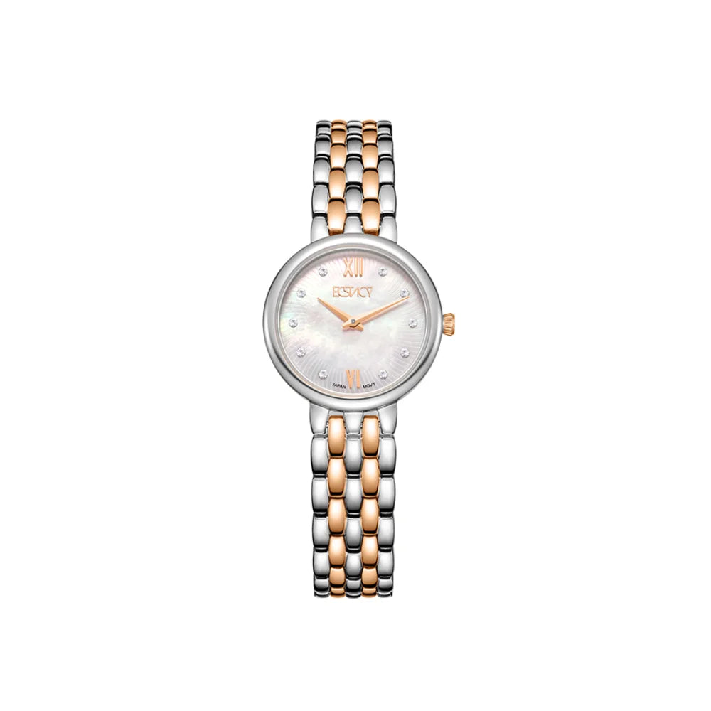 ecstacy-women's-vj20-movement-watch-analog-display-and-stainless-steel-strap-e23510-kbkm-two-tone-rose-gold