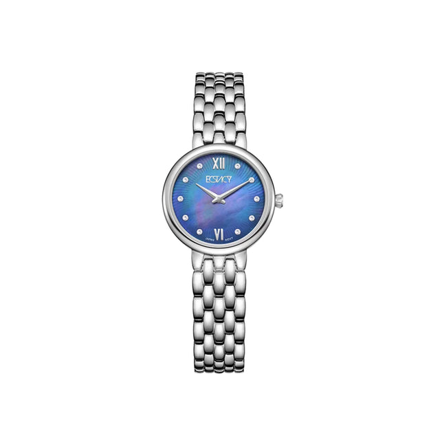 ecstacy-women's-vj20-movement-watch-analog-display-and-stainless-steel-strap-e23510-sbsmn-silver