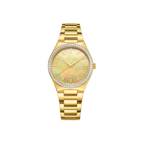 ecstacy-women's-vj21-movement-watch-analog-display-and-stainless-steel-strap-e23507-gbgmh-gold