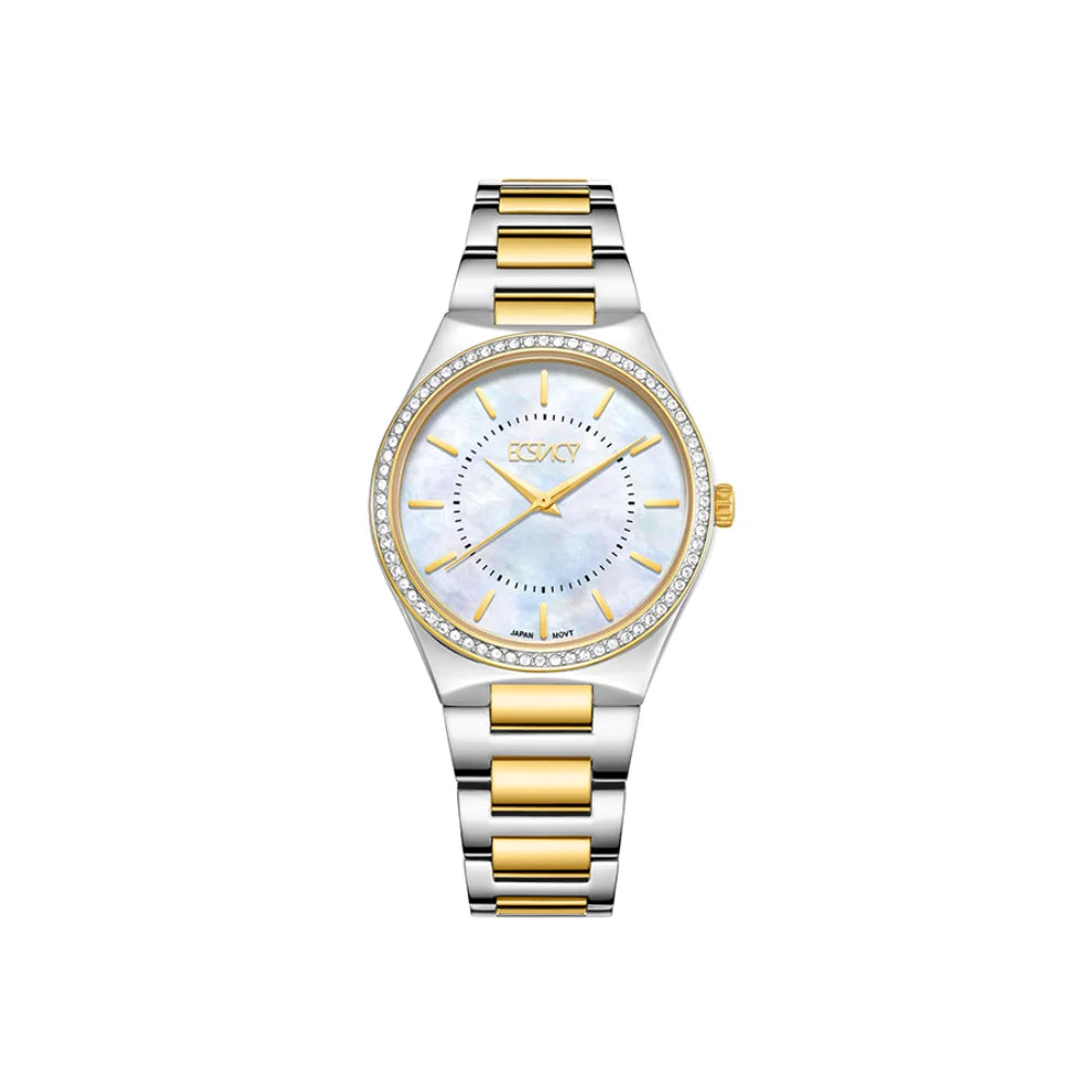 ecstacy-women's-vj21-movement-watch-analog-display-and-stainless-steel-strap-e23507-tbtm-two-tone-gold
