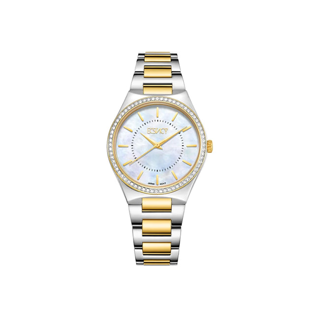 ecstacy-women's-vj21-movement-watch-analog-display-and-stainless-steel-strap-e23507-tbtm-two-tone-gold