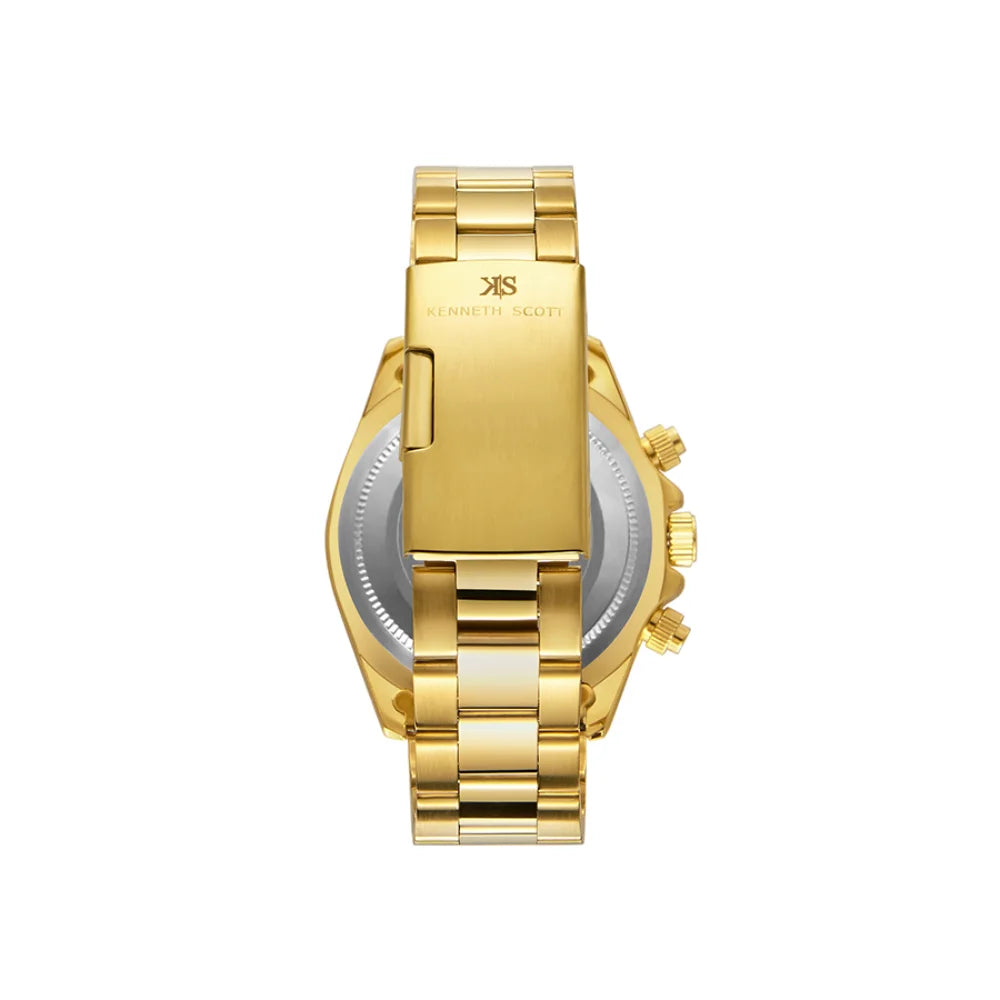 kenneth-scott-men's-ld53-movement-watch-multi-function-display-and-stainless-steel-strap-k23123-gbgc-gold