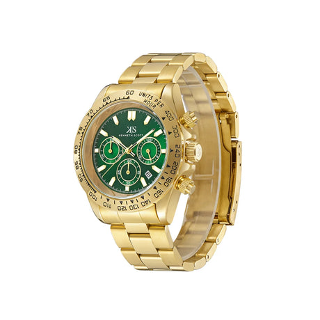 kenneth-scott-men's-ld53-movement-watch-multi-function-display-and-stainless-steel-strap-k23123-gbgh-gold