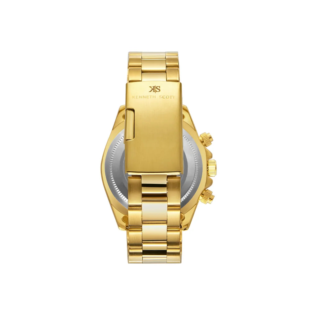 kenneth-scott-men's-ld53-movement-watch-multi-function-display-and-stainless-steel-strap-k23123-gbgh-gold
