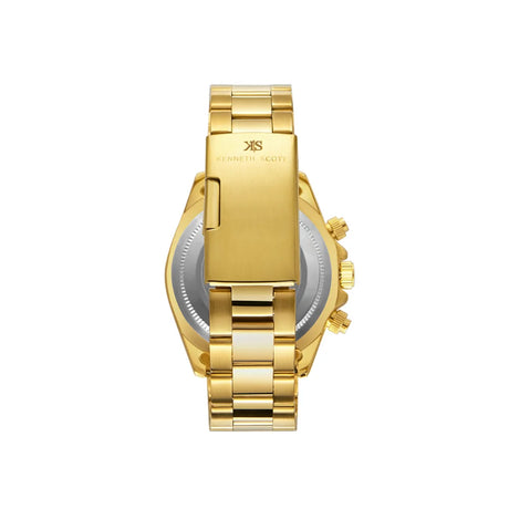 kenneth-scott-men's-ld53-movement-watch-multi-function-display-and-stainless-steel-strap-k23123-gbgh-gold